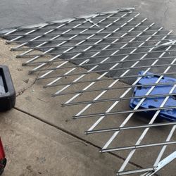 Galvanized Accordion Gate . 