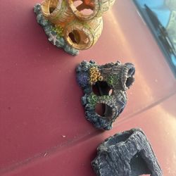 Fish Tank  Ornaments  Fish Tank Hideout Artificial Decorations