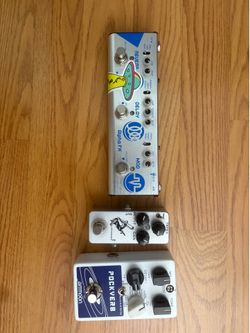 Guitar effects pedals