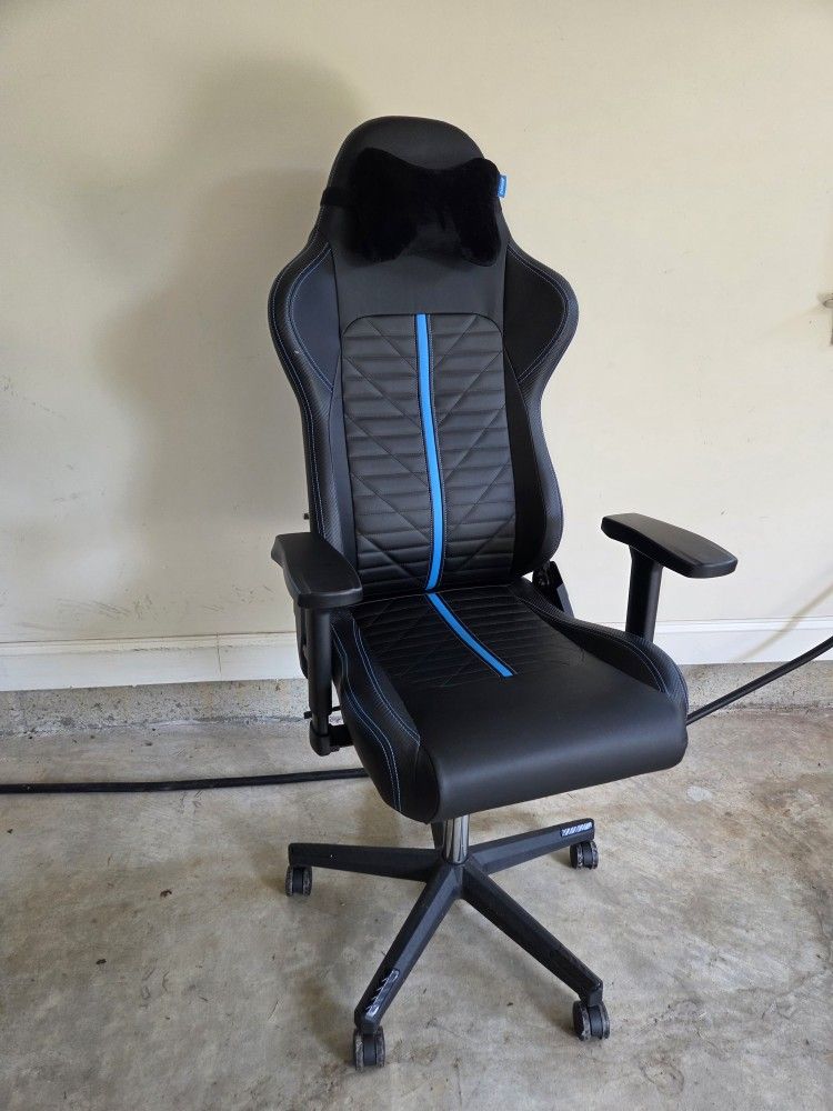 Inland MACH 2 Gaming Chair - Black/Blue