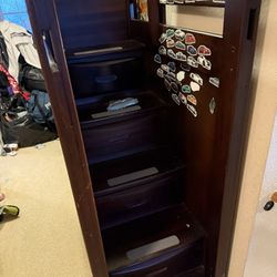 Twin Over Full Bunk Bed With Stairs And Desk 