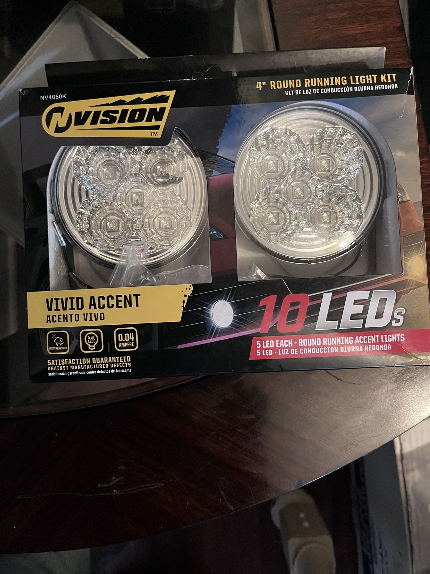 Round Running Lights