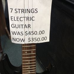 7 Strings Dean Electric Guitar 