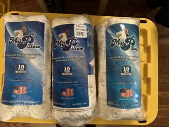 3 New My Pillows Classic Standard- Sold Separately 