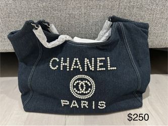 Denim fashion bag