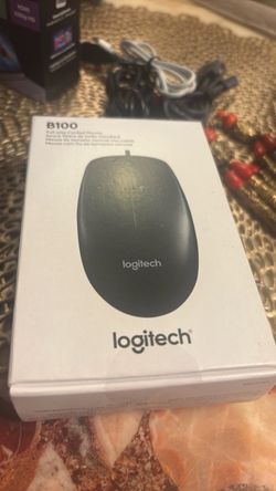 Logitech B100 Full-Size Corded Mouse