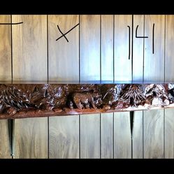 Custom Burlwood Mantle 