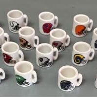 VINTAGE 22 NFL Mini Mugs Cups $20 for All 
