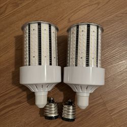 FanNicoo 2-Pack 50W Corn LED Light Bulb,E26/E39 LED Bulbs,AC100-265V 6500K,6500l