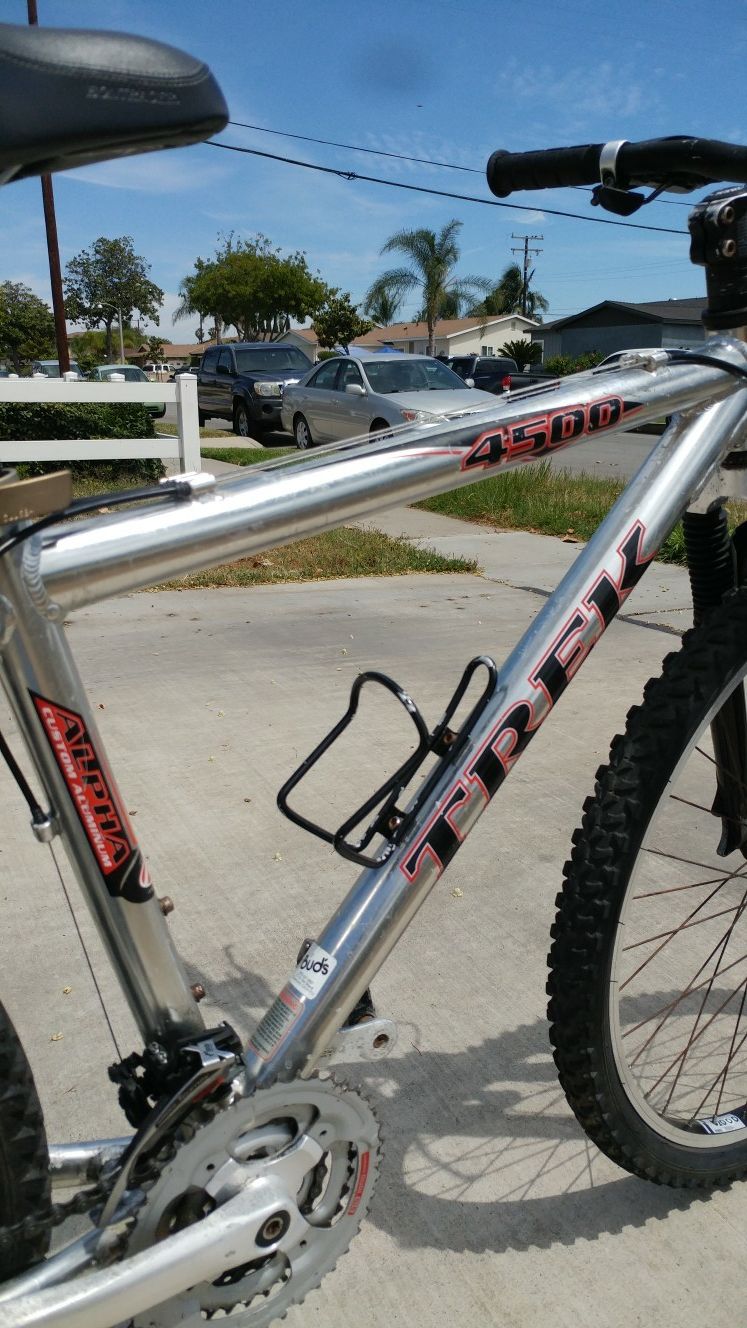 Trek 4500 alpha custom aluminum best sale mountain bike