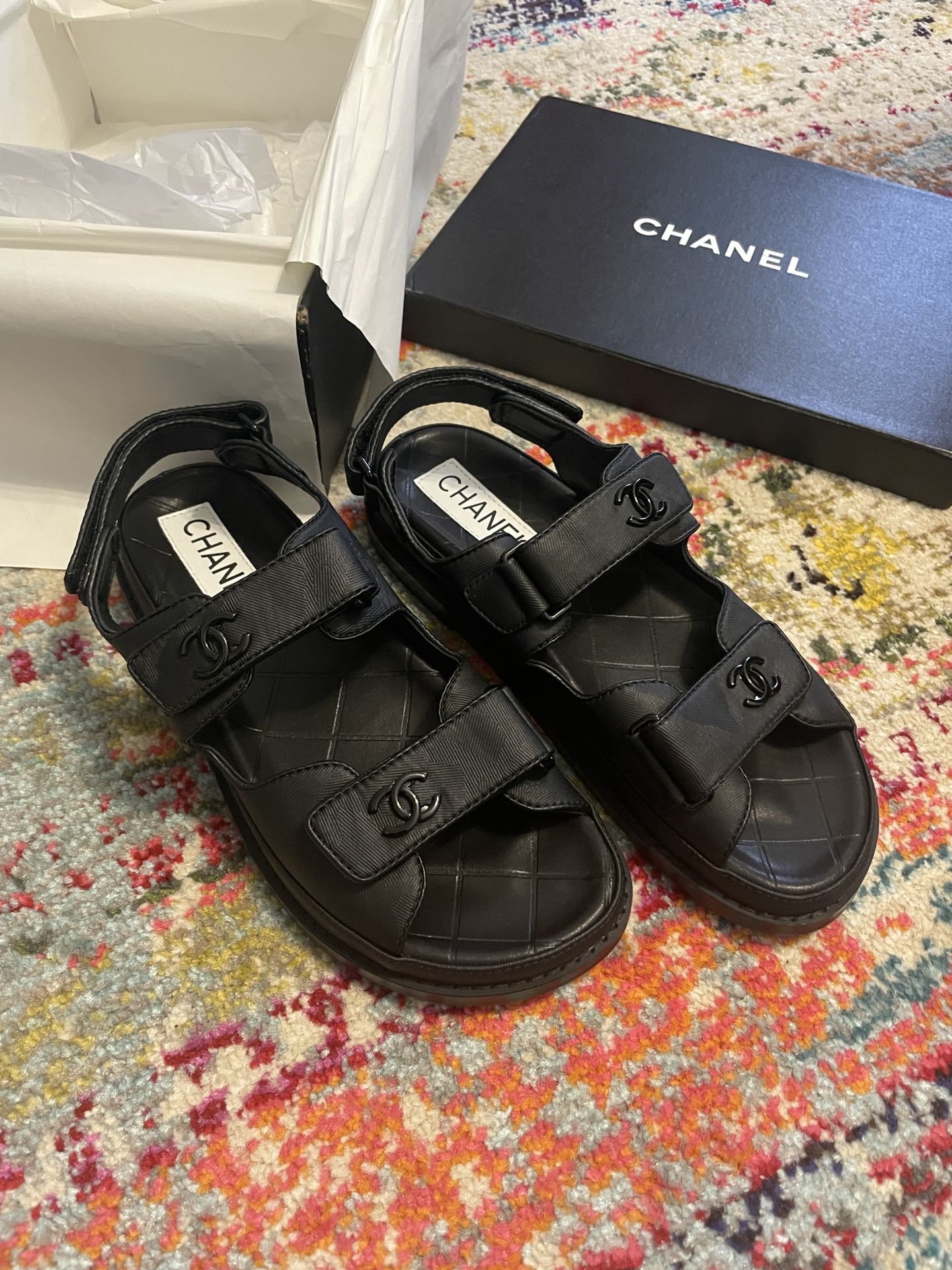Chanel sandals brand new in box