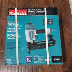Makita 16-Gauge, 2-1/2 in. Straight Finish Nailer