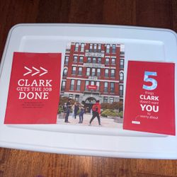 Clark University Massachusetts Welcome Books New Student Bundle