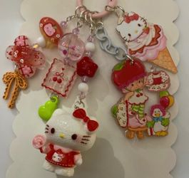 Hello Kitty Dessert Purse/Keychain Charm
