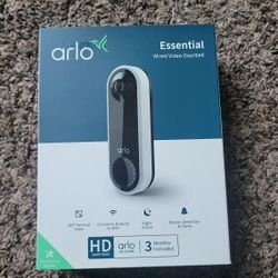 Arlo Essential Wired Video Doorbell