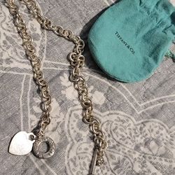 Tiffany & Co Toggle Necklace 