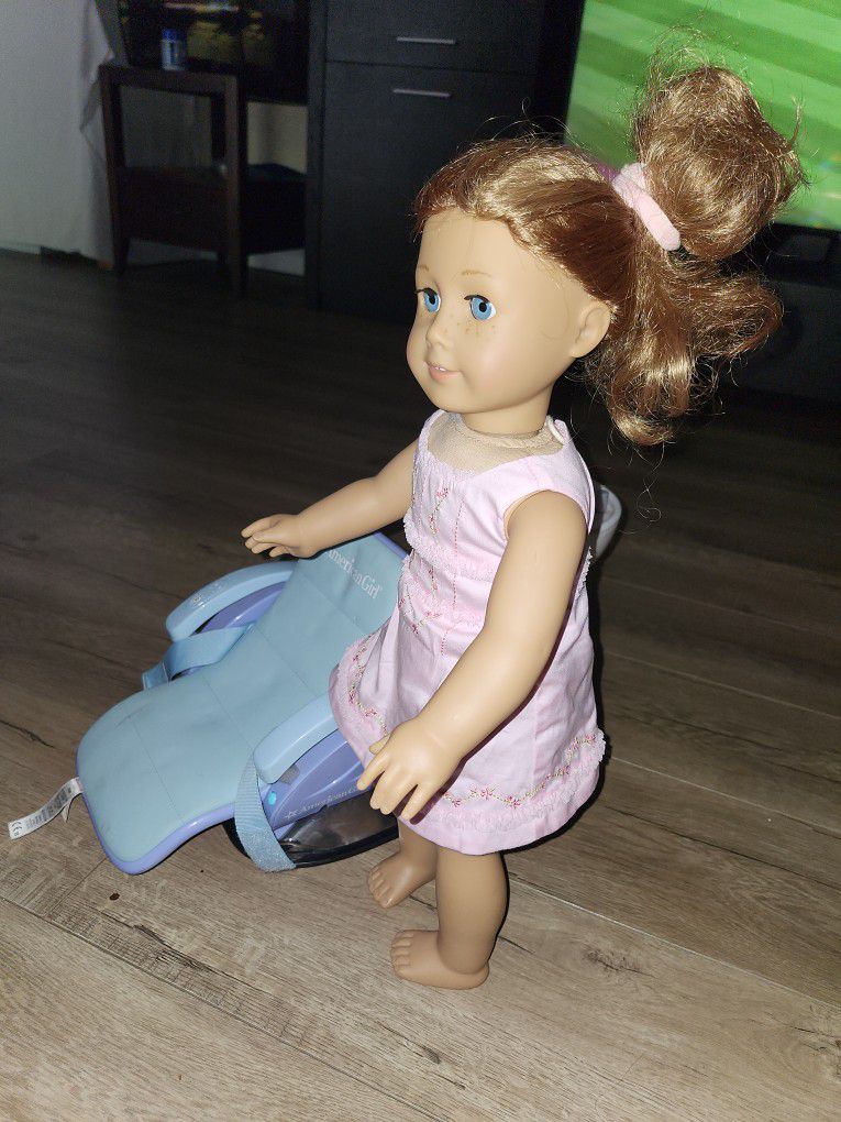 American Girl Doll And Hair Chair