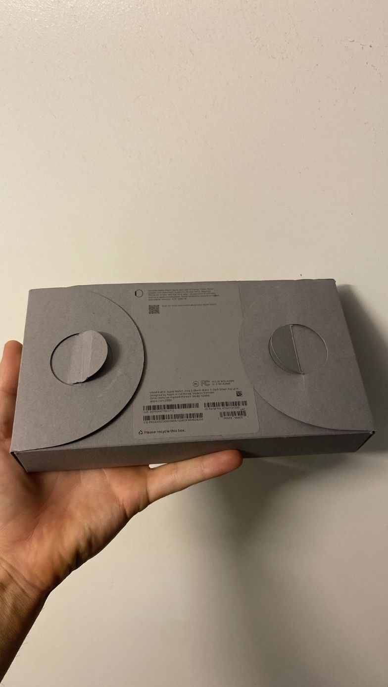 Apple Watch Ultra 2 Black Didn't Use It 49mm With Original Band And Charger