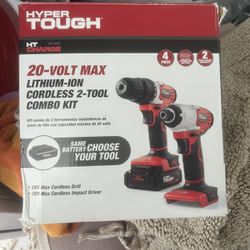Hyper Tough 20V Max Drill And Impact 