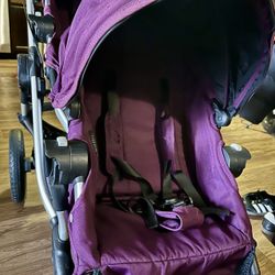 Purple City Select Double Jogger Stroller