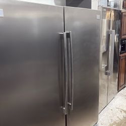 Frigidaire Professional Dedicated Freezer Unit And Fridge Unit 64” Wide 