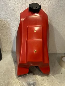 Gas Fuel Tank & Cap & Petcock Kit Red For Honda CR500R 89-01 CR125 CR250 88 89！