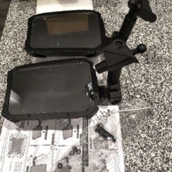 JOYTUTUS Mirrors Doors Off for 2018-2023 Wrangler JL/JLU & Gladiator JT (NOT FIT 2024 2025 Wrangler & Gladiator JT), Adjustable Anti-Vibration Design 