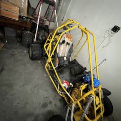 2 Off Road Go Karts - Project - Pick Up in Helendale Or Delivery For A Fee