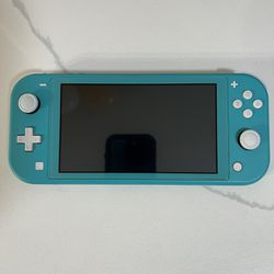 Nintendo Switch Lite Turquoise Handheld Console with Charger