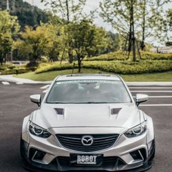 Carbon Fiber Mazda 6 Wide body 