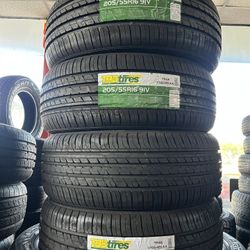 🔥📲205/55/R16 Vendo Llantas Nuevas Marca Tbb. Tires 
