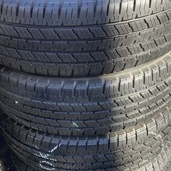 4 Llantas Usadas Hankook Dynapro HT Lt 225/75/16 $250 las 4