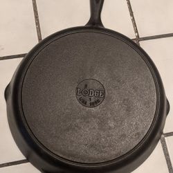 Lodge Cast Iron Skillet $12 firm