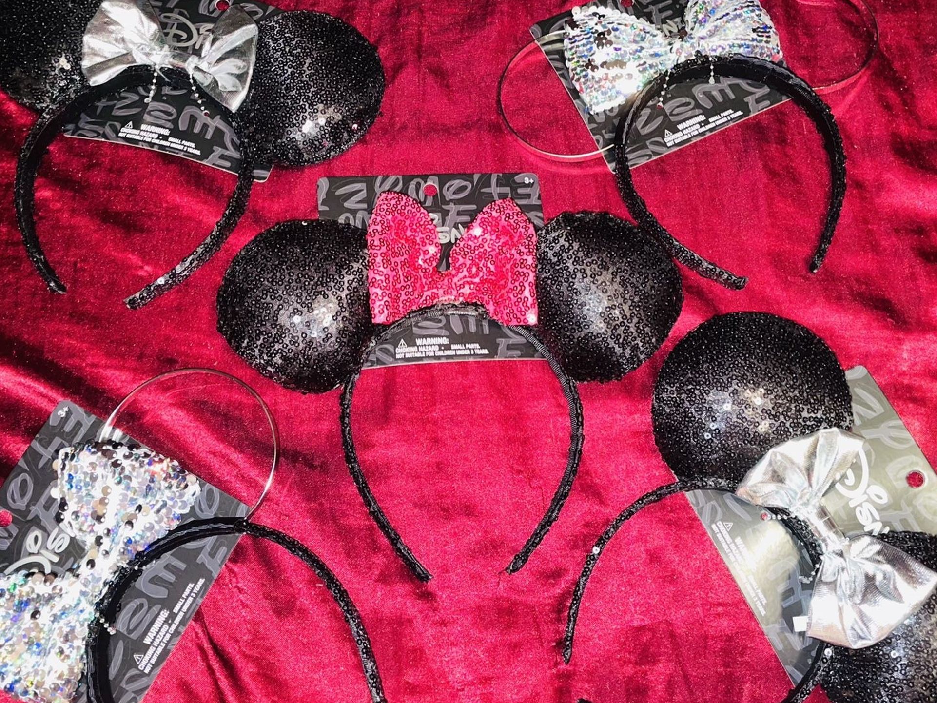 Disney Minnie Mouse Headband Ears 1x$20 or 2x$30 dlls (BRAND NEW)