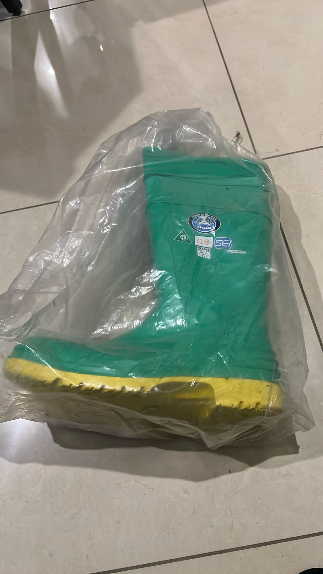 Bata Hazmat Rubber Boots Size 12
