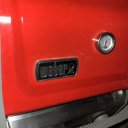 Really Nice Weber Spirit 2 Burners BBQ Grill LP Propane (RED/Silver)