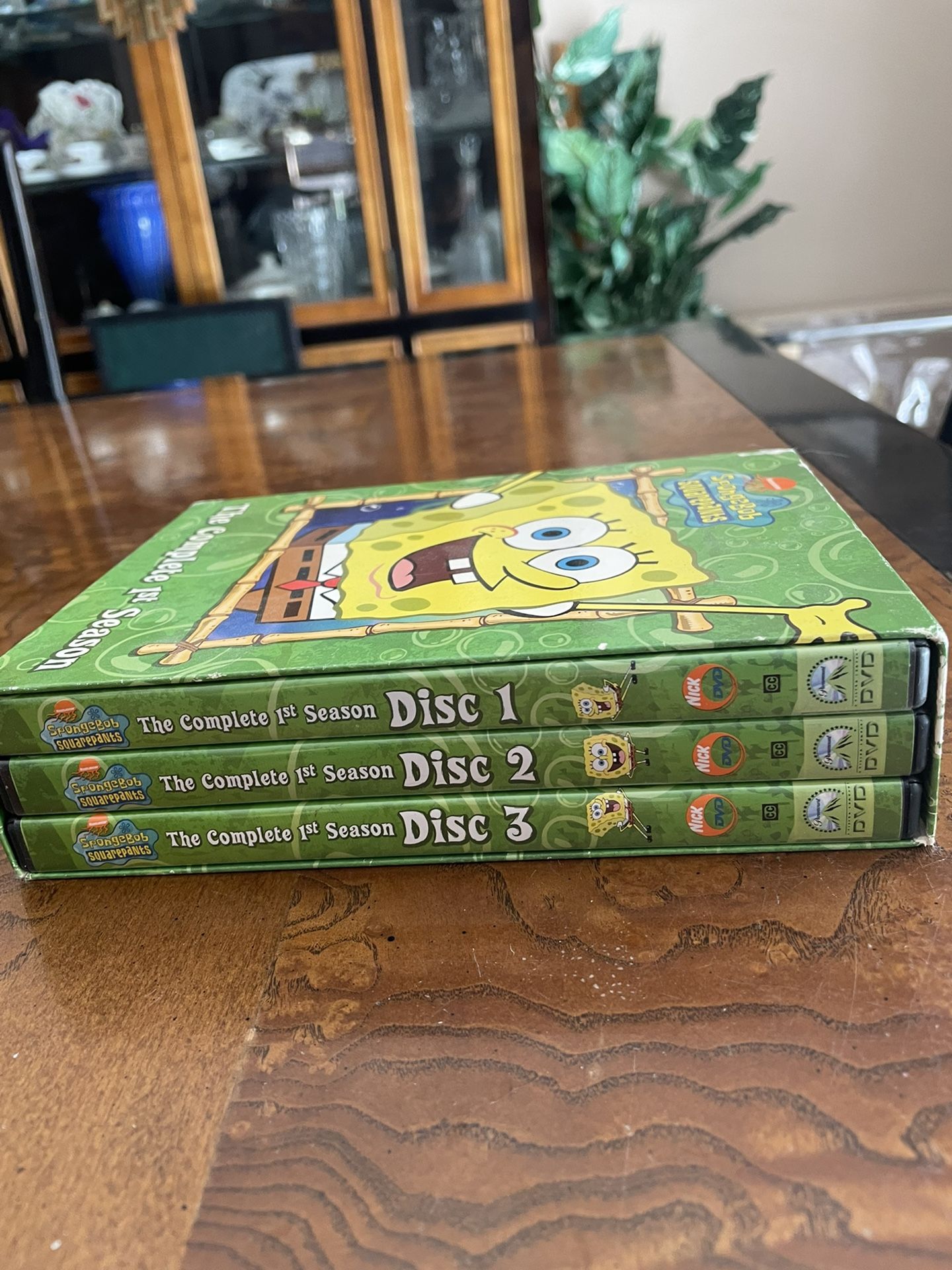 SpongeBob Squarepants, The Complete 1st Season Very Good DVD, Disc 3, 2005, English, Dutch, French, Spanish