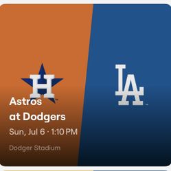 Astros Vs Dodgers 7-6-25