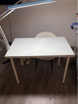 White desk