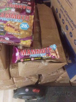 25 g Mammoth protein bars