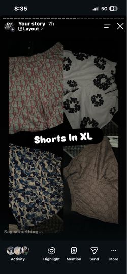 Summer designer shorts