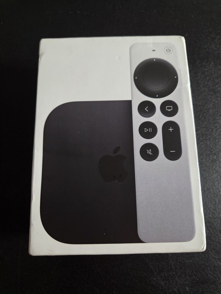 Apple TV 4K 3rd Gen. 128GB Media Streamer - Black, Wi-Fi + Ethernet