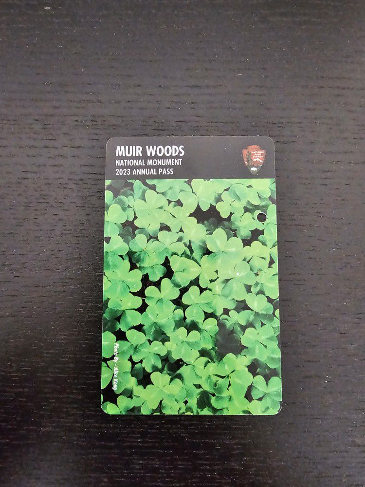 Muir Woods Annual Pass (exp 12/2024)