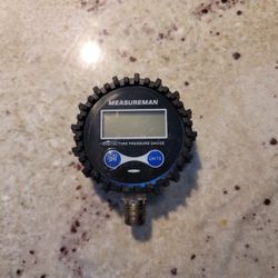0-60psi Digital Air Pressure Gauge with LED Backlight and 1/4'' NPT Bottom Connector