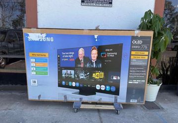 MV 77” Samsung smart 4k oled hdr tv
