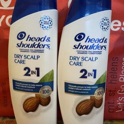 Head and shoulders dry scalp care 2IN1 shampoo + conditioner
