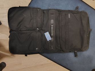 Tumi Alpha Black Ballistic Nylon Garment Bag