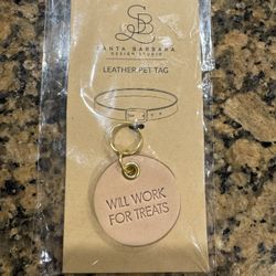 Leather Pet Tag 