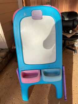 Kids Art Easel with Storage Trays