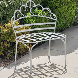 Bench - Vintage Outdoor Metal Bench